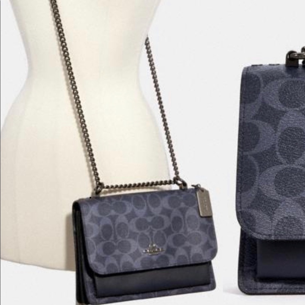 Coach Denim Signature Klare Crossbody - Picture 7 of 7